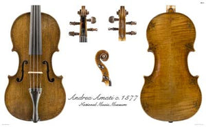 Luthier's Library Photos:  Violin by Andrea Amati, ca. 1560