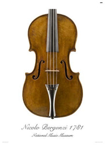 Luthier's Library Photos:  Viola by Nicola Bergonzi, 1781
