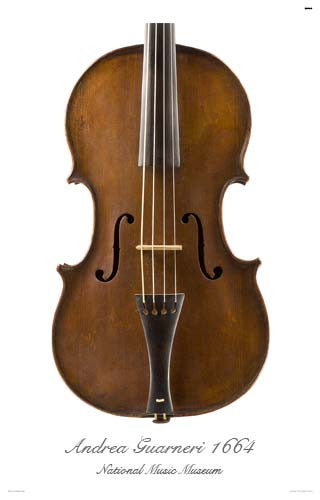 Luthier's Library Photos: Tenor Viola by Andrea Guarneri, 1664