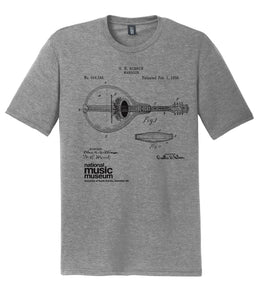 T-shirt: NMM Mandolin Patent Shirt